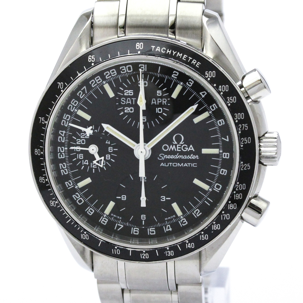 Omega Speedmaster Date Chronograph Automatic Stainless Steel 39